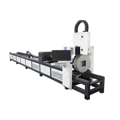 Automatic High Precision Laser Cutter Brand Chuck 45 Degrees Beveling Pipe Laser Tube Cutting Processing for Metal AI BMP