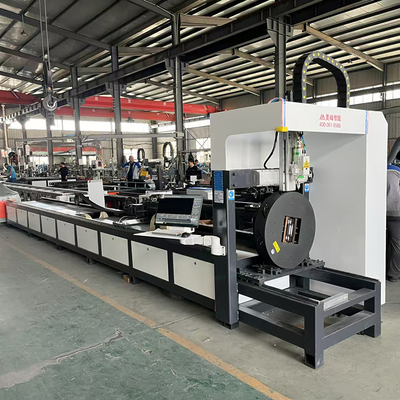 Automatic High Precision Laser Cutter Brand Chuck 45 Degrees Beveling Pipe Laser Tube Cutting Processing for Metal AI BMP