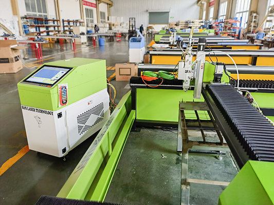 Economical Fiber Laser Cutting Machine for Sheet Metal Detachable for Easy Transport Supports AI BMP PLT Formats Cypcut Hiwin