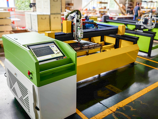 Portable Gantry Laser CNC Cutting Machine DXF Drawings Metal Art Furniture  LEADSHINE HIWIN YYC CNC Cutting Service Cheap