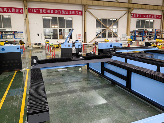 Portable  Laser Cutting Machine Industrial  Cut Solution Large Format Steels Metal Plate RAYCUS