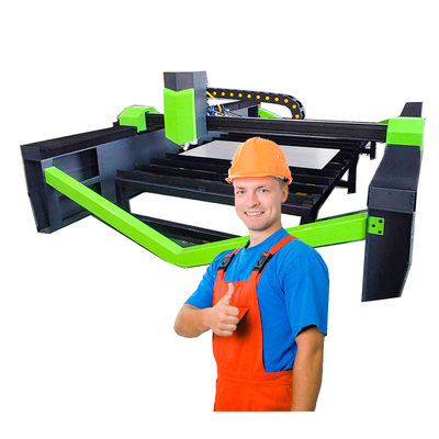 Detachable Fiber Laser Cutting Machine Gantry Type 1000w 2kw 3kw 6kw 3D Raytools MAX HANLI