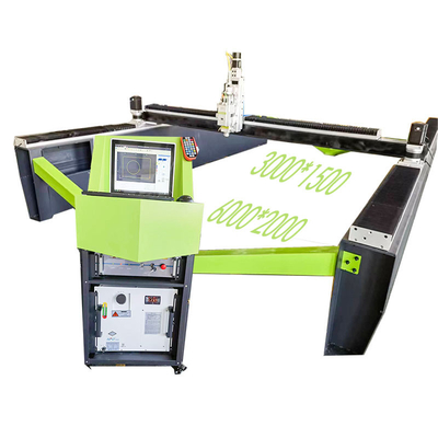 Large CNC Fiber Laser Cutting Machine Industrial Servo Motor Drive 2000*6000 mm Customize Cut Area Size Cut Long Service Life