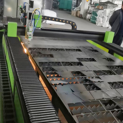 Portable Laser Cutting Machine Cut Solution Large Format Steels Metal Plate 400W  AX3000 High-power Laser Cutting System