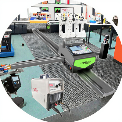 Portable 55A CNC Plasma Cutter Quality 6 mm Metal 100% Duty Cycle with New Air Source Compact Design Easy to Use New Motor