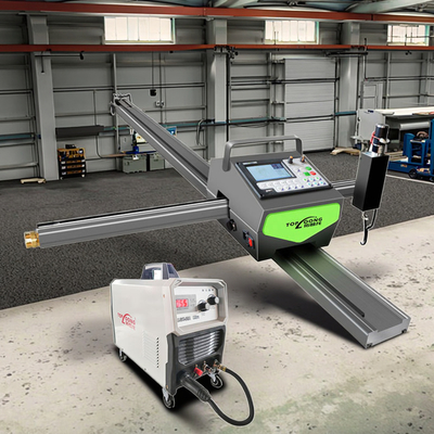 Portable Mini CNC Plasma Cutter with USB G-Code Torch Height Controller New 120A Stepper Motor for Steel Industries