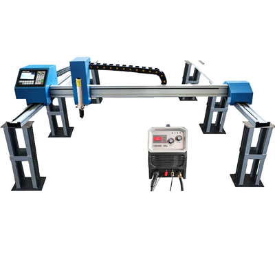 High Quality Dual Rail Gantry 55A Ultra Plasma Source Fast 6mm-12mm Cut CNC Plasma Cutting Machine for Doors Sheet Motor Gear