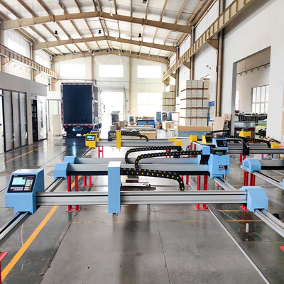 High Quality Dual Rail Gantry 55A Ultra Plasma Source Fast 6mm-12mm Cut CNC Plasma Cutting Machine for Doors Sheet Motor Gear