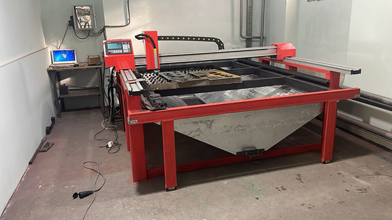 High Quality 55A CNC Plasma Cutting Machine Fast 6-12mm for Decoration Door Grills & Sheet Metal Steel Industries Stepper Motor