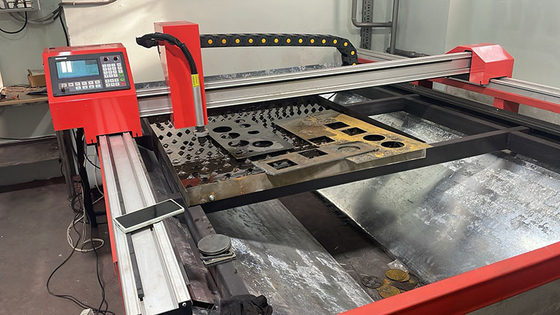 High Quality 55A CNC Plasma Cutting Machine Fast 6-12mm for Decoration Door Grills & Sheet Metal Steel Industries Stepper Motor