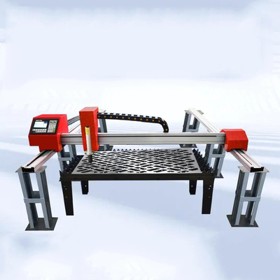 CNC Plasma Cutting Machine Gantry Dual Rail Read G Code DXF Sheet Metal Cutting HD Torch Accurate Adapt All Arc Voltage