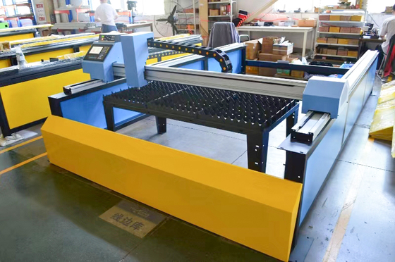 Gantry CNC Plasma Cutting Machine Dual Rail Read G Code DXF Sheet Metal Cutting HD Torch Accurate Adapt All Arc Voltage