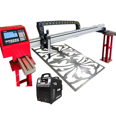 DIY Plasma CNC Gantry Cutting Machine G Code DXF Sheet Metal Cutting Blanking HD Torch Rust Free  Leadshine 60A 80A 100A 120A HD