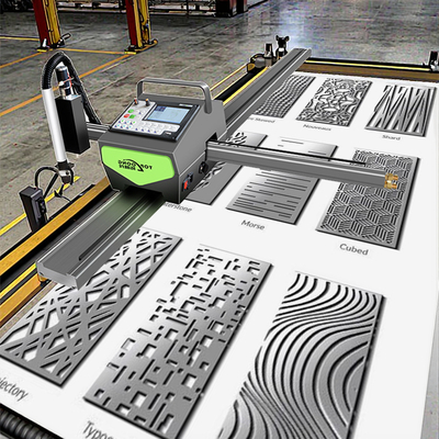 1300 X 1300 mm Portable CNC Plasma Cutting Machine USB g Code Cutter 1.3 X 1.3 Meter Effective Nesting Dxf Dwg Cut Drawings