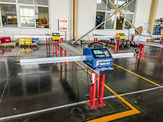 Portable CNC Plasma Cutting Machine LGK120 HUAYUAN OEM Brand 1530 3015 Mass Production for Metal Sheet 120A Rated Motor Gear