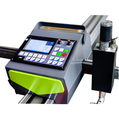Nesting MIN CNC Plasma Cutting Machine Built in Shapes Library Metal Art Craft Water Chiller Gas Gauge  Torch Height Control