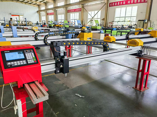 Light Gantry Plasma CNC Cutting Machine for Sale Galvanized Sheet Dxf Dwg Drawing Automatic Cutter Toploong Step Motor Precise