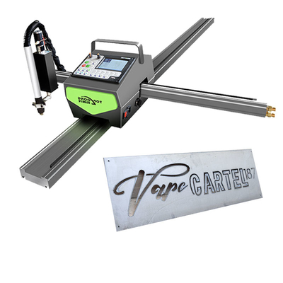 New Design MINI Portable Plasma 1530 1325 CNC  Sheet Metal Steel Plasma Power Supply Gas Cutting NO SLAGS Sheet Cutting Machine