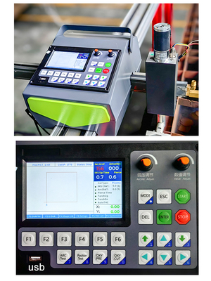 New Design MINI Portable Plasma 1530 1325 CNC  Sheet Metal Steel Plasma Power Supply Gas Cutting NO SLAGS Sheet Cutting Machine