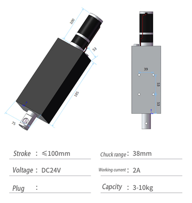 Plasma Torch Lifter Screw Rod Automatic Lift with Sensor Holder Device Torch Lifting with Holder
