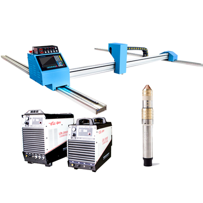 16-50mm HD Plasma 160a-200a-300a-400a  With FY200 Water Chill Torch CNC  Plasma Bilateral Tracks Industrial Cutting Machine