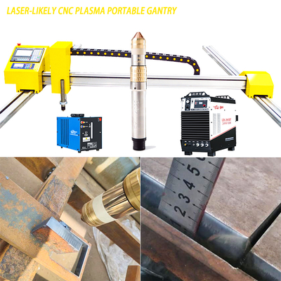 Light Gantry Cnc Plasma 160 a IGBT 200 a HD 300 a 400 HD  Quality Cut 45 50 mm Steel