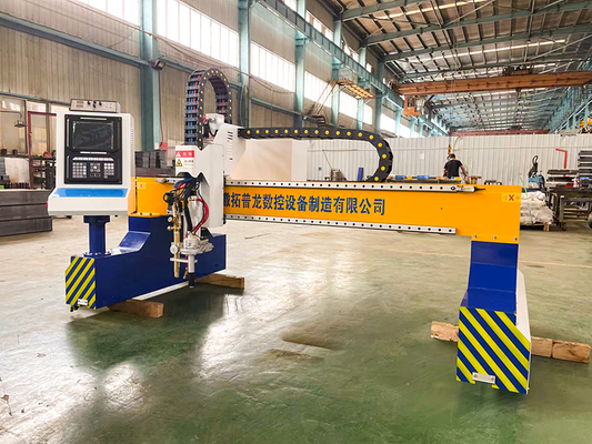 Servo Motor  Heavy Gantry Cnc Plasma Cutter Machine Effective Cutting Area