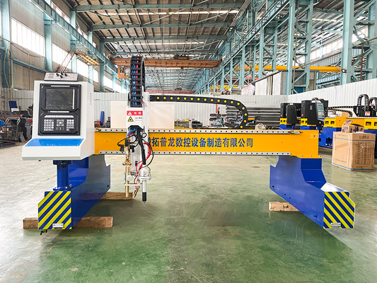 Servo Motor  Heavy Gantry Cnc Plasma Cutter Machine Effective Cutting Area