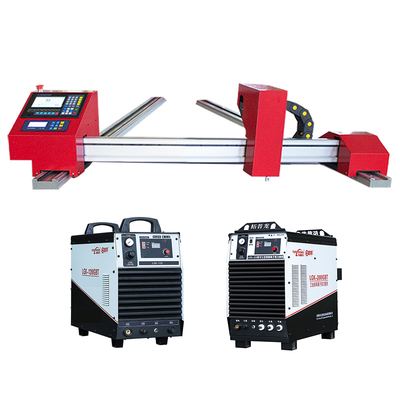 LGK 400 HD CNC Plasma  Industrial Bilateral Tracks Drive Light Gantry CNC Plasma Cutter Machine with Table Metal Sheet Art Cut