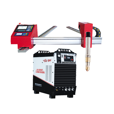 CNC Plasma Oxy- Fuel Flame Metal Steels Cutting Machine  Huayuan LGK 63A Cutting Power 120 160 200A  Dual Rails