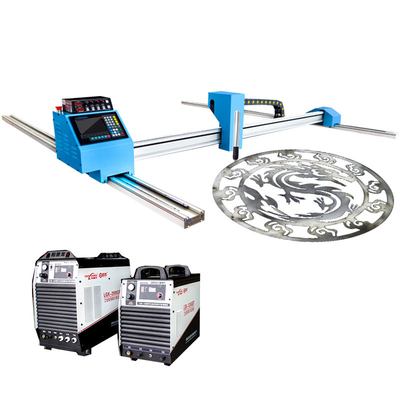 CNC Plasma  Metal Steels Cutting Machine  Huayuan LGK 63A Cutting Power 120 160 200A  Dual Rails