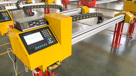 CNC Gantry Plasma Cutting  Machine LGK 63A 120A 160A 200A  Quality Source Dual Rails Bilateral Drive Motor Tracks