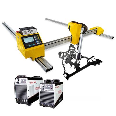 CNC Gantry Plasma Cutting  Machine LGK 63A 120A 160A 200A  Quality Source Dual Rails Bilateral Drive Motor Tracks