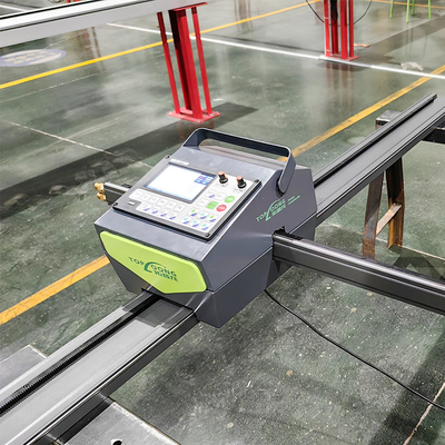 Small Plasma CNC Cutting Machine  or Oxy-fuel Flame  LGK 120 200 IGBT Power Source Duty Cycle Pantograph Esab Cross Bow