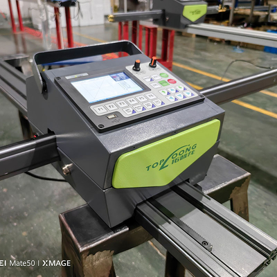 Small Plasma CNC Cutting Machine  or Oxy-fuel Flame  LGK 120 200 IGBT Power Source Duty Cycle Pantograph Esab Cross Bow