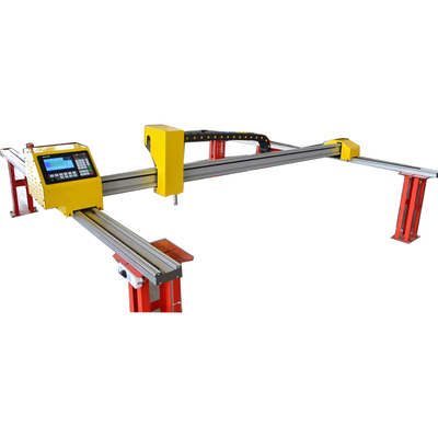 Quality 120A Gantry Plasma CNC Machine Water Chiller Gas Gauge Torch Height Control-New Built-in Shapes Library for Metal Art