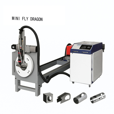 CNC Laser Tube Pipe Cutter Machine New Stainless Steel Carbon Steel Aluminum-Round Square Rectangle Shapes-Supported AI