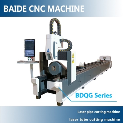 Direct Manufacturer's New Automatic Laser Pipe Cutting Machine Cypcut for Square/Rectangular Metal Pipes Channels Angles-DXF